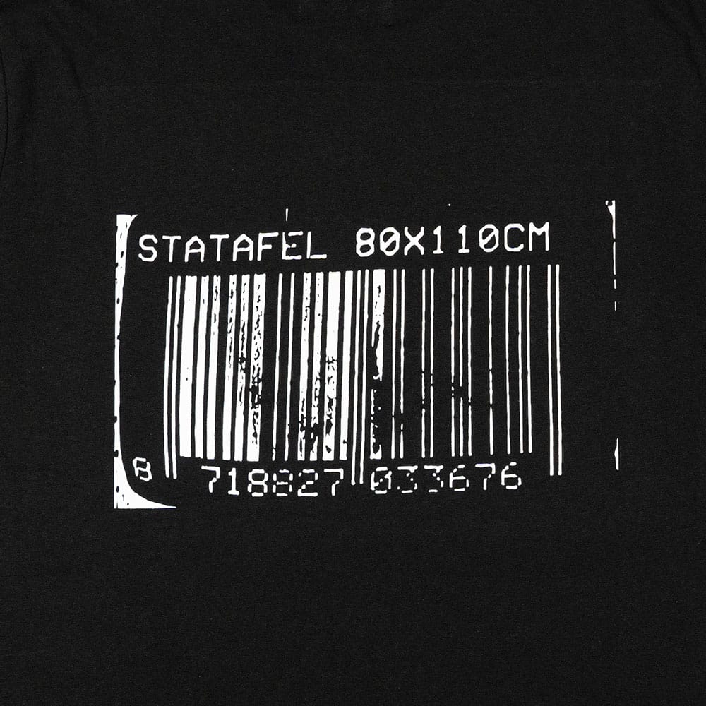 Close-up back view Statafel t-shirt